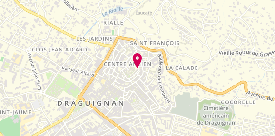 Plan de Pascaline MARTIN - Psychologue, 39 Rue du Courtiou, 83300 Draguignan