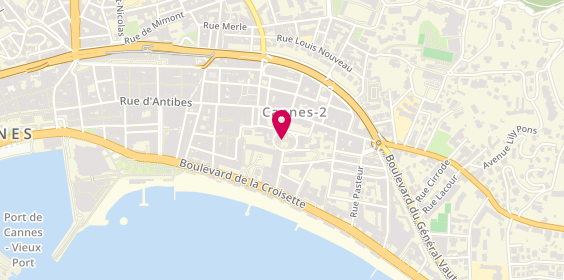 Plan de ANFOSSI COLOMBO MARIE FRANCE, Armenonville Entrée 6
Route Départementale Point Duboys d'Angers, 06400 Cannes