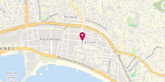 Plan de KELEN Gabriel, 106 Rue d'Antibes, 06400 Cannes