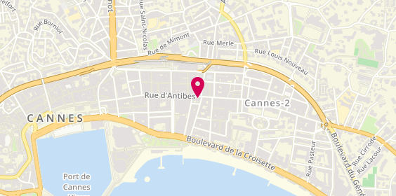 Plan de LUNACEK Serge, Lsv
70 Rue d'Antibes, 06400 Cannes