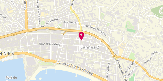 Plan de FOURRIER Caroline, 4 Rue Lecerf, 06400 Cannes