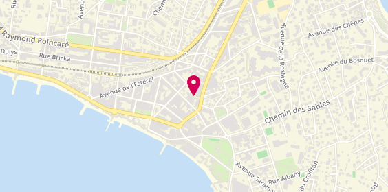 Plan de DELIQUAIRE Emmanuelle, Les Pins Bleus B
55 Avenue de Cannes, 06160 Antibes