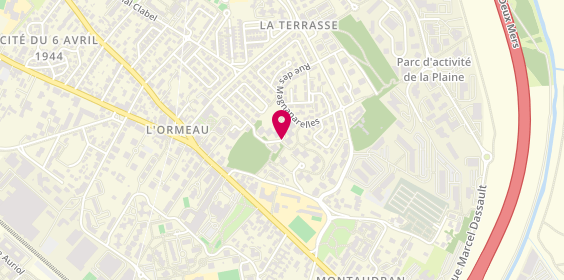 Plan de DHAUYRE Valérie, 16 Rue Garin, 31500 Toulouse