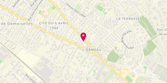 Plan de Les Apprentis Sages, 306 avenue Jean Rieux, 31500 Toulouse