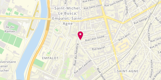 Plan de DESBIENDRAS Nicolas et Marguerite - Pôle EMDR, 8 place Saint-Roch, 31400 Toulouse