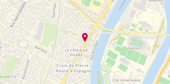 Plan de Lucie JOLIVET - Neuropsychologue et Praticienne EMDR, 93 avenue de Muret, 31300 Toulouse