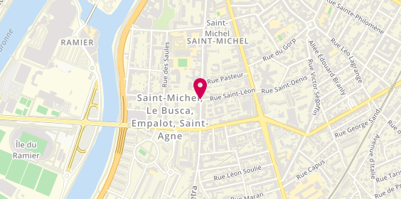 Plan de GARDES-SABOURIN Laurence, 25 Rue Achille Viadieu, 31400 Toulouse