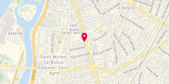 Plan de Florence NEGRE Psychologue- Psychanalyste, Métro Saint -Michel Marcel Langer
49 grande Rue Saint-Michel, 31400 Toulouse