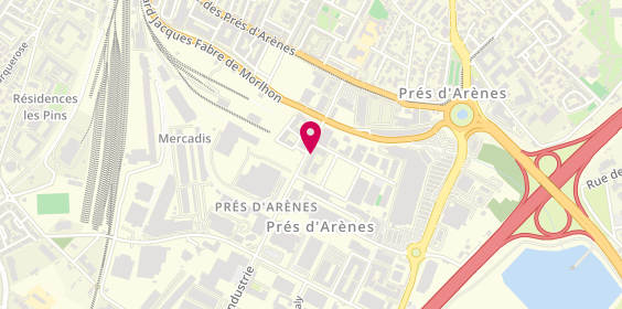 Plan de LAUREMBOURLE Caroline, 277 Rue de l'Industrie Bâtiment B, 34070 Montpellier