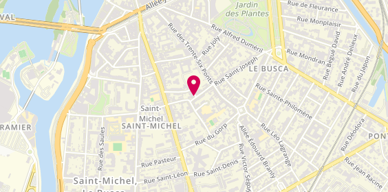 Plan de SIBAUD Valérie, 25 Rue Notre Dame, 31400 Toulouse