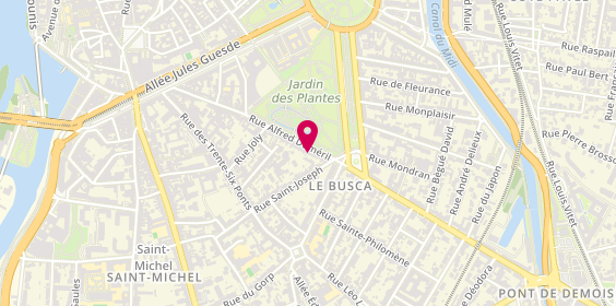 Plan de Psychologue Toulouse - Stéphanie FORNES, 92 Rue Alfred Dumeril, 31000 Toulouse