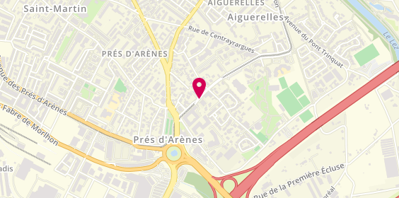 Plan de Gernot Roth, 705 Rue Saint Hilaire, 34070 Montpellier