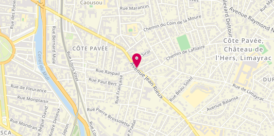 Plan de CADILHAC Philippe, 113 Avenue Jean Rieux, 31500 Toulouse