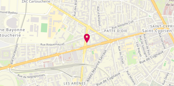Plan de Charlotte Boguet Psychologue, 46 avenue de Lombez, 31300 Toulouse