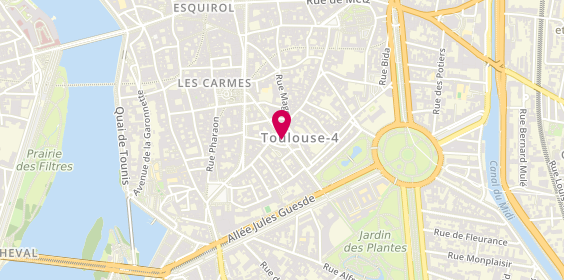 Plan de LIGNAC Laurent, 10 Rue Ozenne, 31000 Toulouse