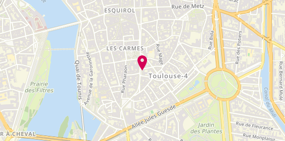 Plan de FABRE André Pierre, 30 Rue du Languedoc, 31000 Toulouse