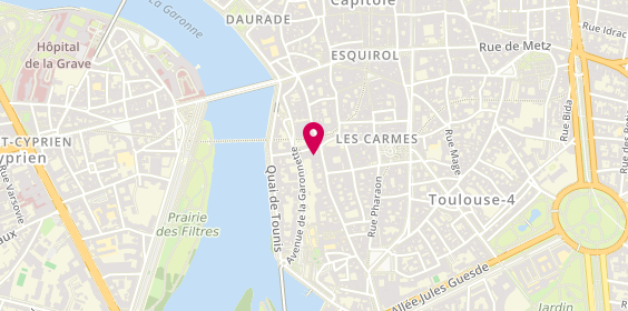 Plan de LACOSTE Laurie, 37 Rue de la Dalbade, 31000 Toulouse