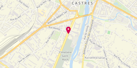 Plan de Françoise Martin, 3 avenue René Cassin, 81100 Castres