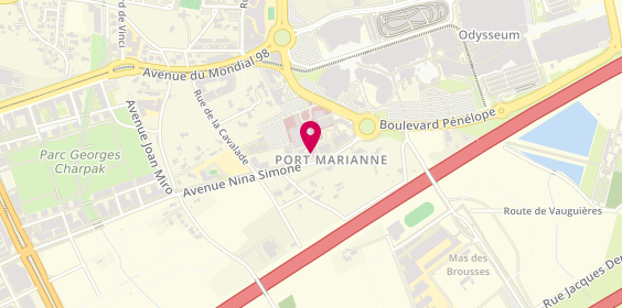 Plan de BRIKI Malick, 174 avenue Nina Simone, 34000 Montpellier