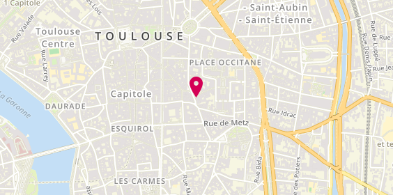 Plan de Alexandra Abatut, 24 place Saint-Georges, 31000 Toulouse