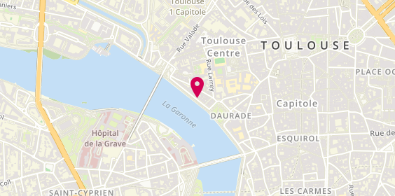Plan de MAURETTE Jean Louis, 5 Quai Lucien Lombard, 31000 Toulouse