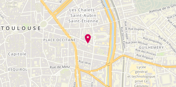 Plan de GERMA Sylvain, 19 Rue Aubuisson, 31000 Toulouse