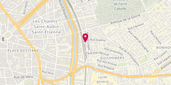 Plan de Muriel Boudou-Pessant, 14 Rue Denis Papin, 31500 Toulouse