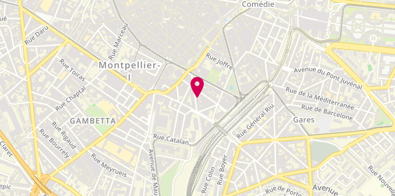 Plan de CHAIB Laurent, 7 Rue d'Alger, 34000 Montpellier