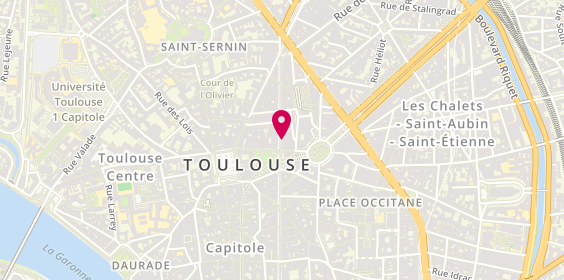 Plan de Angélique CROMBET - Psychologue EMDR enfants, adolescents, adultes Toulouse centre , Bilans, 32 Rue d'Alsace Lorraine, 31000 Toulouse