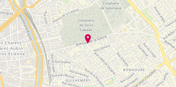 Plan de Aurélie Latella, 66 Rue Labat de Savignac, 31500 Toulouse