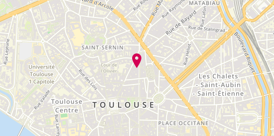 Plan de Camille Laudy Psychologue, 67 Rue d'Alsace Lorraine, 31000 Toulouse