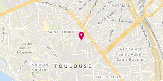 Plan de BOUBLI Serge, 73 Rue Alsace Lorraine, 31000 Toulouse