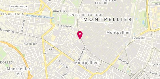 Plan de Christelle VAYSSADE - Psychologue clinicienne, 10 Boulevard Ledru Rollin, 34000 Montpellier