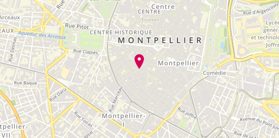 Plan de NOVAES Maria, 23 Rue Saint-Guilhem, 34000 Montpellier