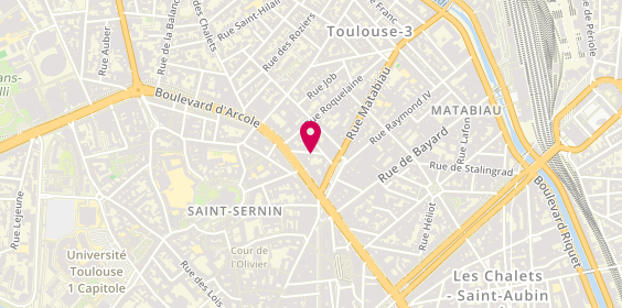Plan de CHAPELLE Frédéric, 8 Rue Joseph Bosc, 31000 Toulouse