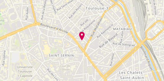 Plan de GIOCANTI BELMONTE CHRISTOPHE, 8 Rue Joseph Bosc, 31000 Toulouse