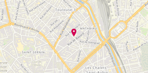Plan de ROUDEL Marion, 2 Rue de l'Orient, 31000 Toulouse