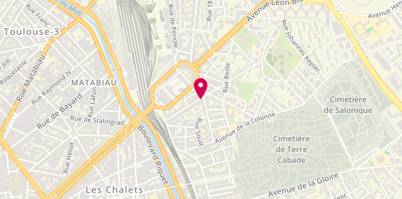 Plan de GUIAVARC'H Vonnick, 46 Rue du 10 Avril, 31500 Toulouse