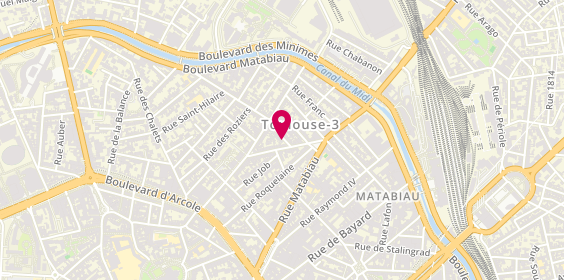 Plan de Apolline MECHERI - Psychologue à Toulouse, 3 Rue Saint-Papoul, 31000 Toulouse