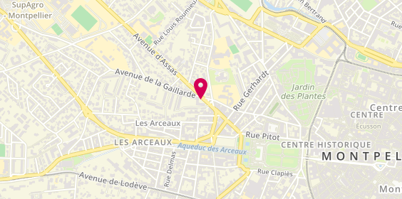 Plan de LIOUX Claude, 17 avenue d'Assas, 34000 Montpellier