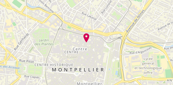 Plan de GRIVAULT Charlotte, Tramway Louis Blanc 14 Rue Ecoles Pies, 34000 Montpellier