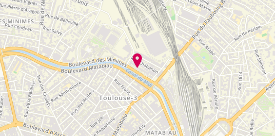 Plan de MECHICHE Isabelle, 8 Boulevard des Minimes, 31200 Toulouse