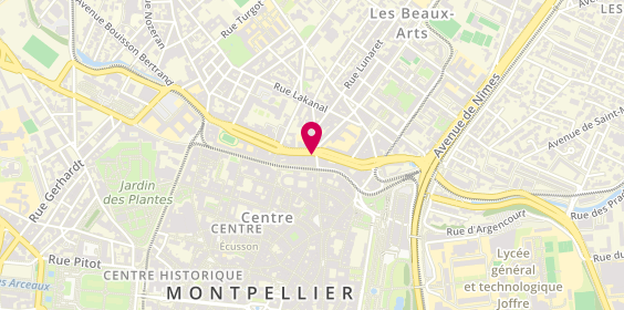 Plan de Michèle GAERTNER - Psychologue Clinicienne - Psychothérapeute - Adultes - Adolescents, Centre Médical du Corum
5 Rue de Villefranche, 34090 Montpellier