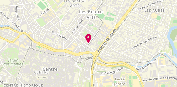 Plan de ANCELE Marie Pierre, Porte E 5 Bis Rue Substantion, 34000 Montpellier