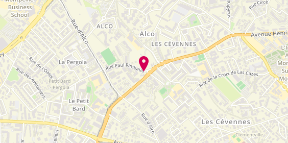 Plan de ZIEGEL Geneviève, le Rimbaud B
577 Bis Avenue Louis Ravas, 34080 Montpellier