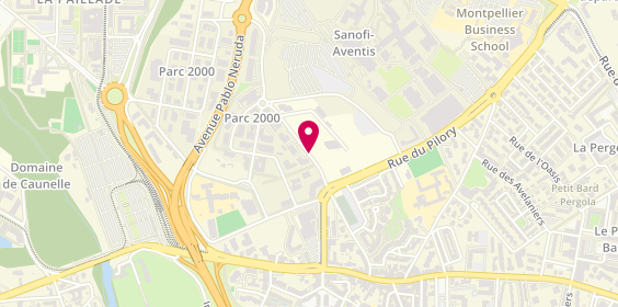 Plan de CARN Héloïse, 443 Rue Favre de Saint Castor, 34080 Montpellier