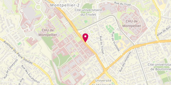 Plan de FARENC Jean Louis, 56 Avenue Charles Flahaut, 34000 Montpellier