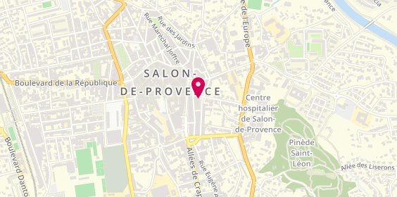 Plan de MAILLARD Mélanie, 112 Boulevard des Capucins, 13300 Salon-de-Provence