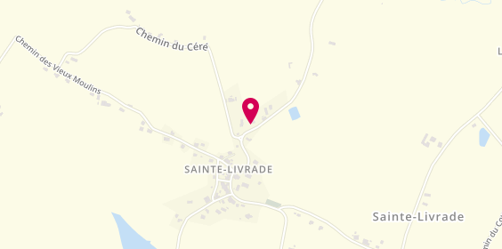 Plan de Psychologue l’isle Jourdain - Anne-Claire BRUNO, 241 Route des Paguères, 31530 Sainte-Livrade
