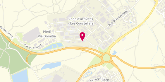 Plan de CHHOEUN Fabienne, Pôle Médical Castrimed Zone Aménagement Via Domitia
65 avenue des Gardians, 34160 Castries